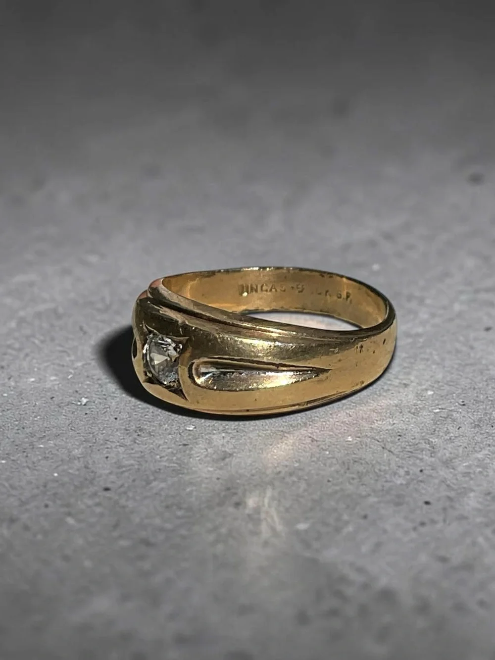 🌺Vintage Uncas Gold Filled CZ Ring